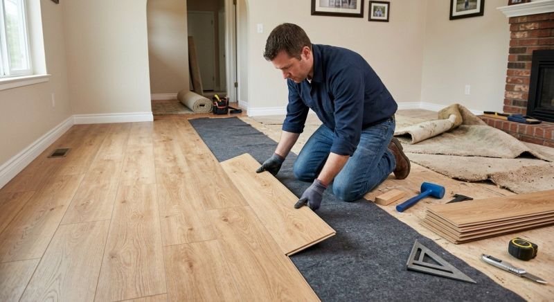 Laminate Floor Remodeling in Saint Petersburg, FL