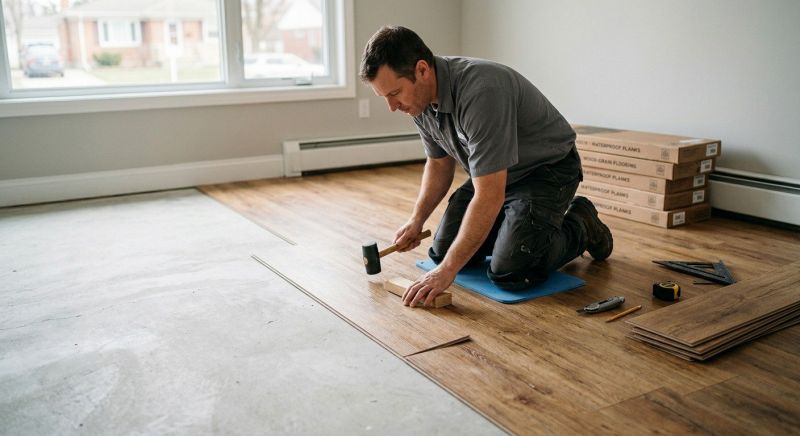 Linoleum Floor Installation in Ellenton, FL