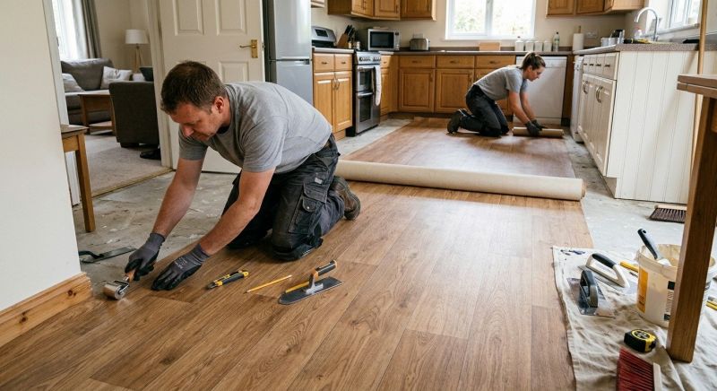 Linoleum Floor Installation in Saint Petersburg, FL