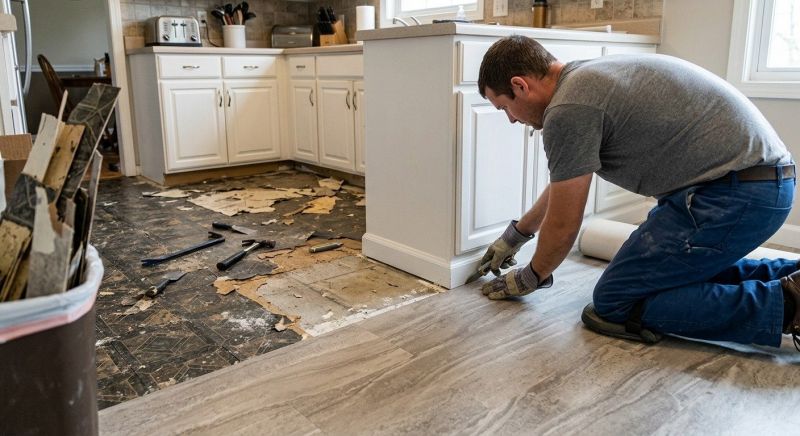 Linoleum Floor Installation in Manatee County, FL