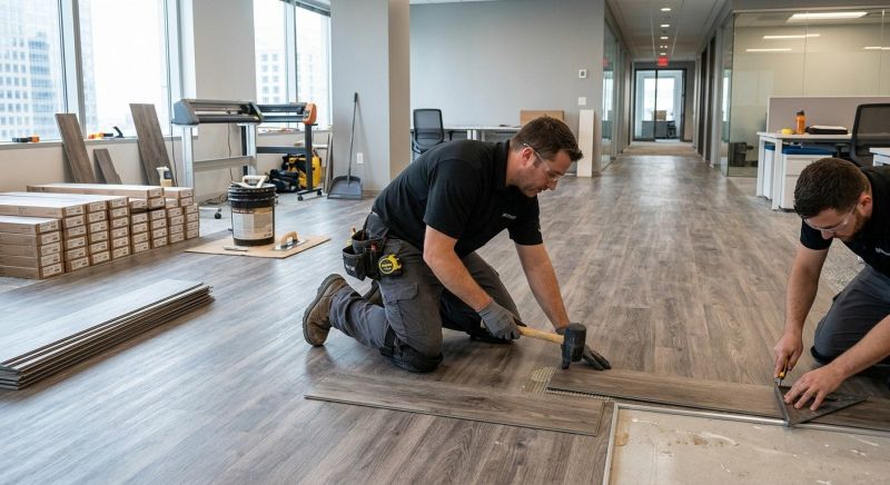 Linoleum Floor Installation in Pinellas County, FL