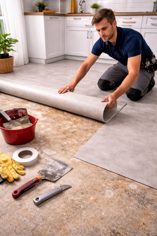 Linoleum Floor Installation in Seminole, FL