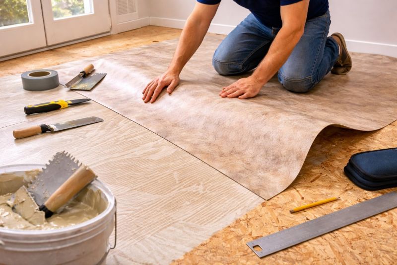 Sheet Flooring Installation in Parrish, FL