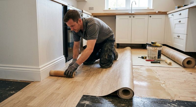 Sheet Linoleum Installation in Clearwater Beach, FL