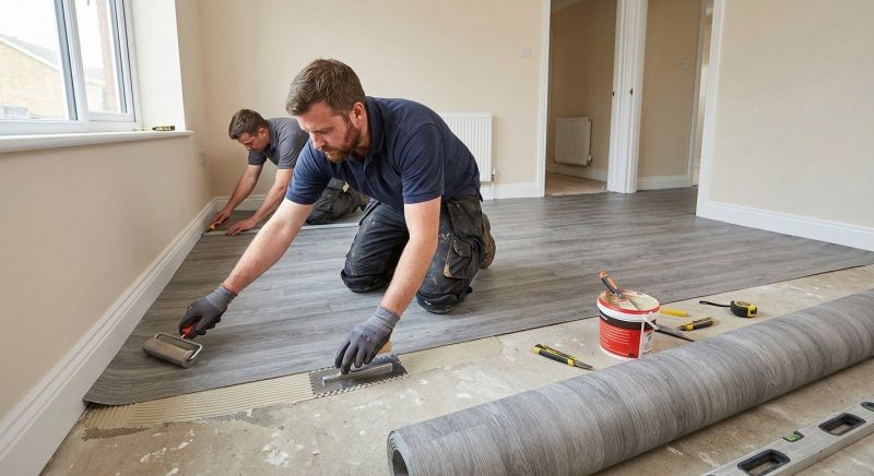 Sheet Linoleum Installation in Tampa, FL