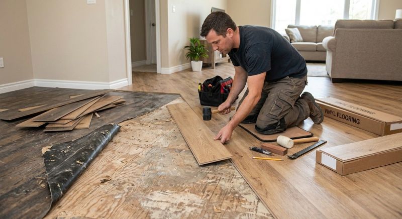 Vinyl Flooring Installation in Sun City Center, FL
