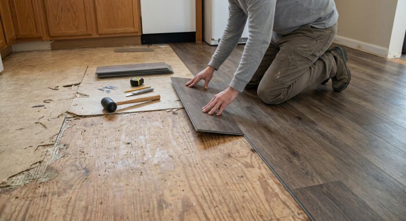 Vinyl Tile Replacement in Saint Petersburg, FL